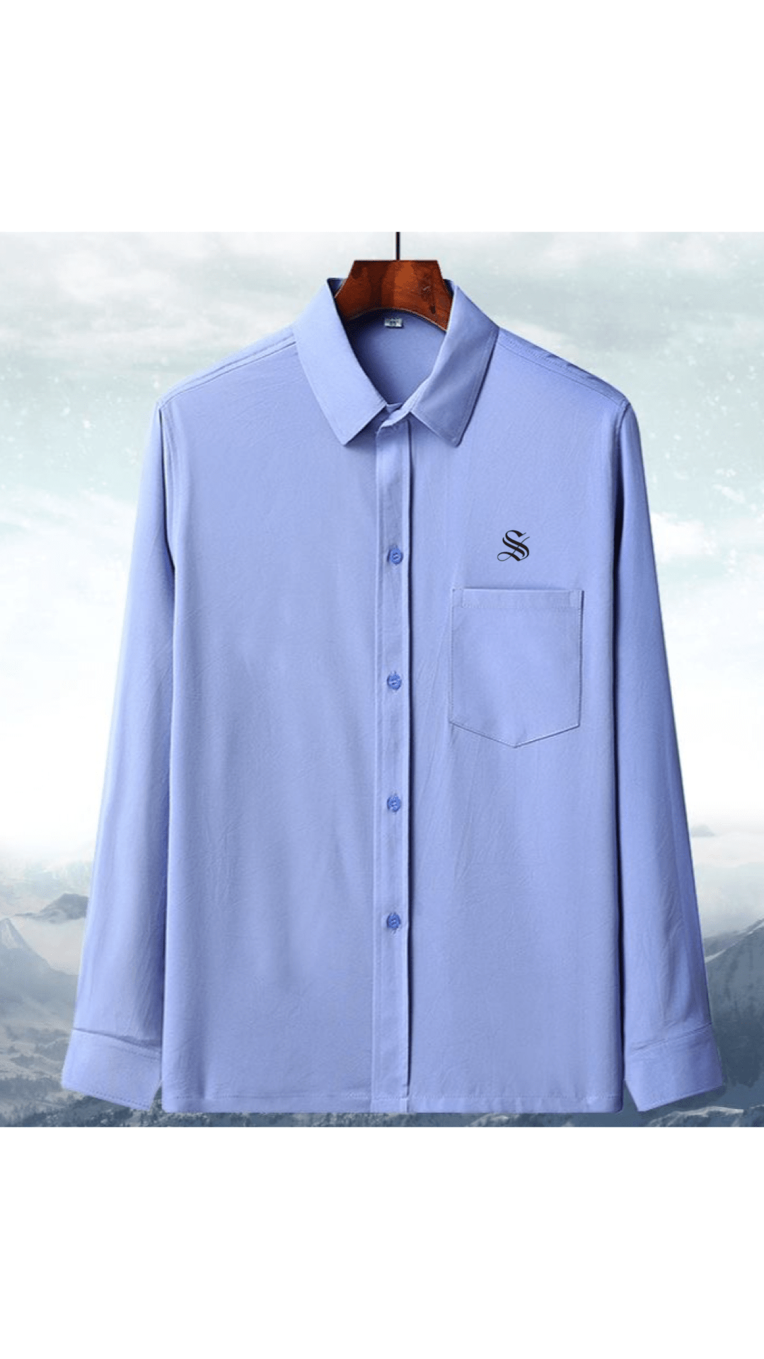 Xuka - Long Sleeves Shirt for Men - Sarman Fashion - Wholesale Clothing Fashion Brand for Men from Canada