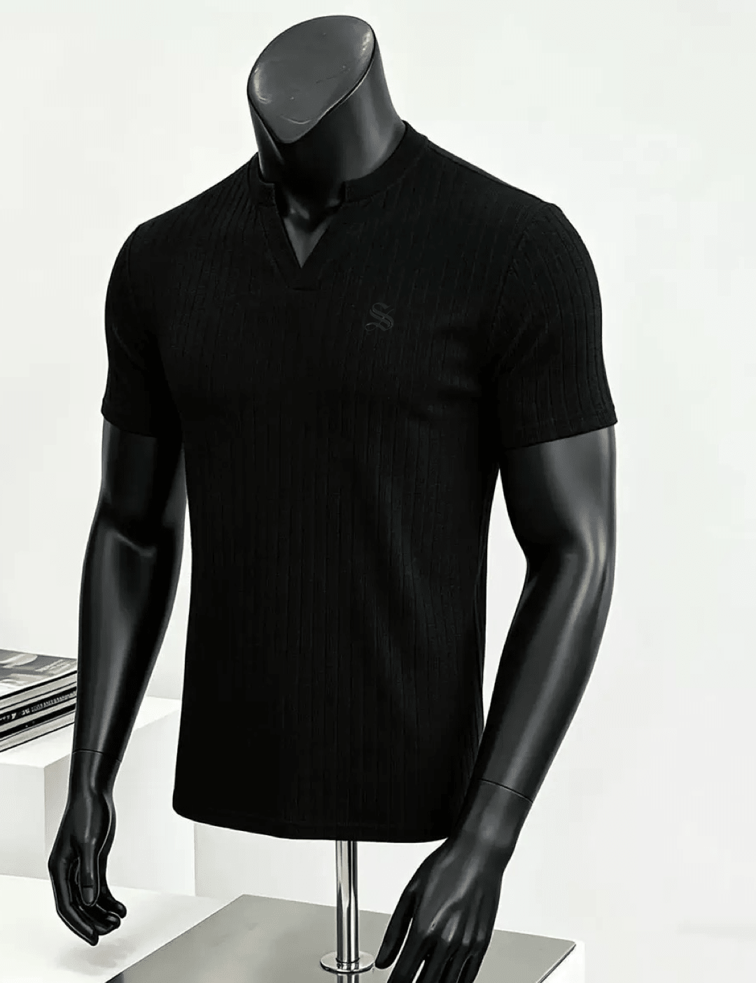 Xurki 5 - V - Neck T-Shirt for Men - Sarman Fashion - Wholesale Clothing Fashion Brand for Men from Canada