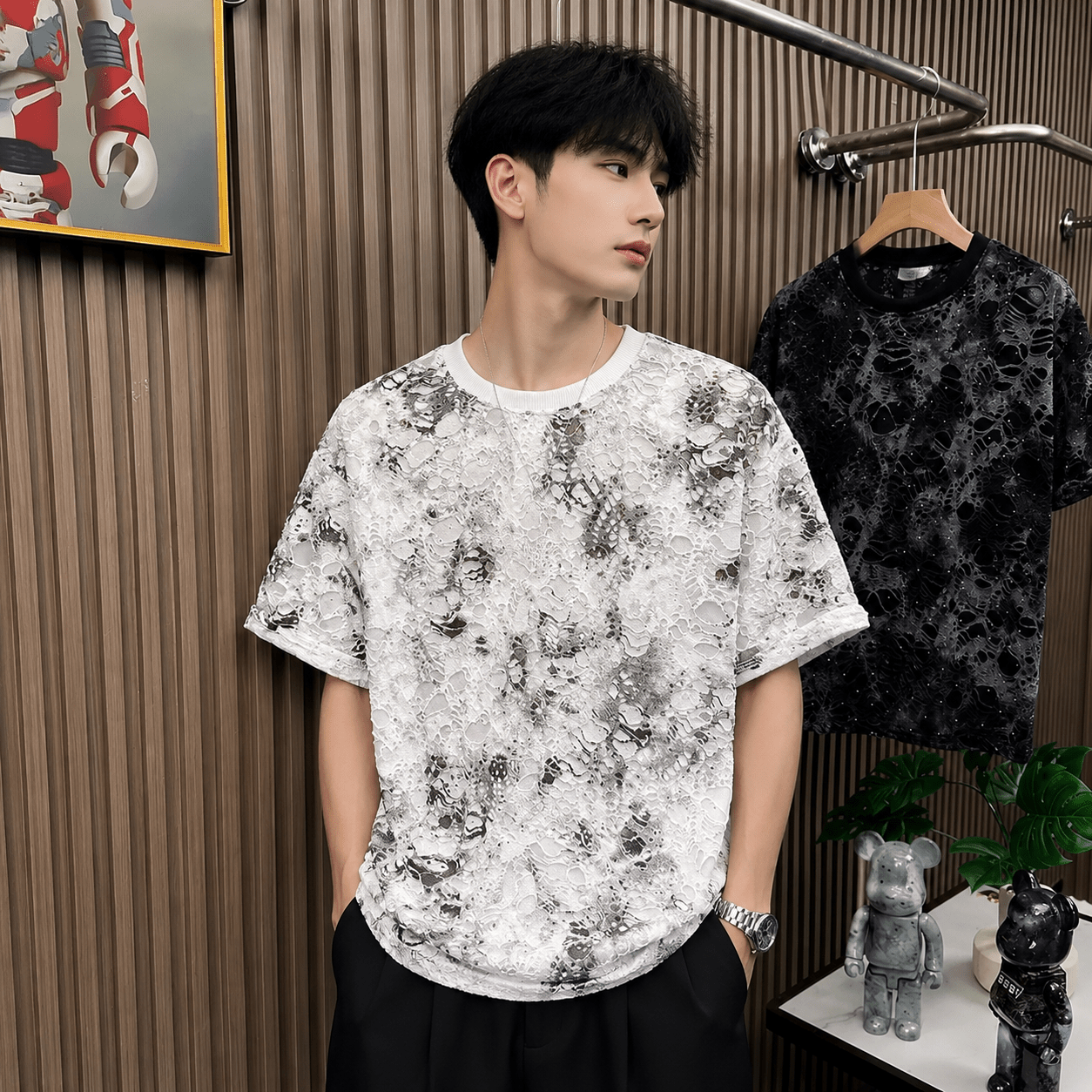 Xurki 8 - T-Shirt for Men - Sarman Fashion - Wholesale Clothing Fashion Brand for Men from Canada