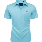 Xuzi - Short Sleeves Shirt for Men - Sarman Fashion - Wholesale Clothing Fashion Brand for Men from Canada