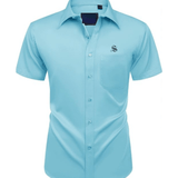 Xuzi - Short Sleeves Shirt for Men - Sarman Fashion - Wholesale Clothing Fashion Brand for Men from Canada