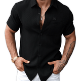 Xuzibo 10 - Short Sleeves Shirt for Men - Sarman Fashion - Wholesale Clothing Fashion Brand for Men from Canada