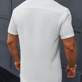 Xuzibo 10 - Short Sleeves Shirt for Men - Sarman Fashion - Wholesale Clothing Fashion Brand for Men from Canada