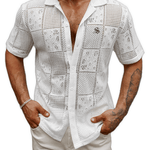 Xuzibo 11 - Short Sleeves Shirt for Men - Sarman Fashion - Wholesale Clothing Fashion Brand for Men from Canada