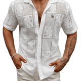 Xuzibo 11 - Short Sleeves Shirt for Men - Sarman Fashion - Wholesale Clothing Fashion Brand for Men from Canada