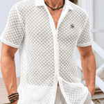 Xuzibo 16 - Short Sleeves Shirt for Men - Sarman Fashion - Wholesale Clothing Fashion Brand for Men from Canada