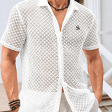 Xuzibo 16 - Short Sleeves Shirt for Men - Sarman Fashion - Wholesale Clothing Fashion Brand for Men from Canada