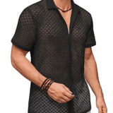 Xuzibo 16 - Short Sleeves Shirt for Men - Sarman Fashion - Wholesale Clothing Fashion Brand for Men from Canada