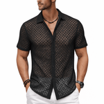 Xuzibo 16 - Short Sleeves Shirt for Men - Sarman Fashion - Wholesale Clothing Fashion Brand for Men from Canada