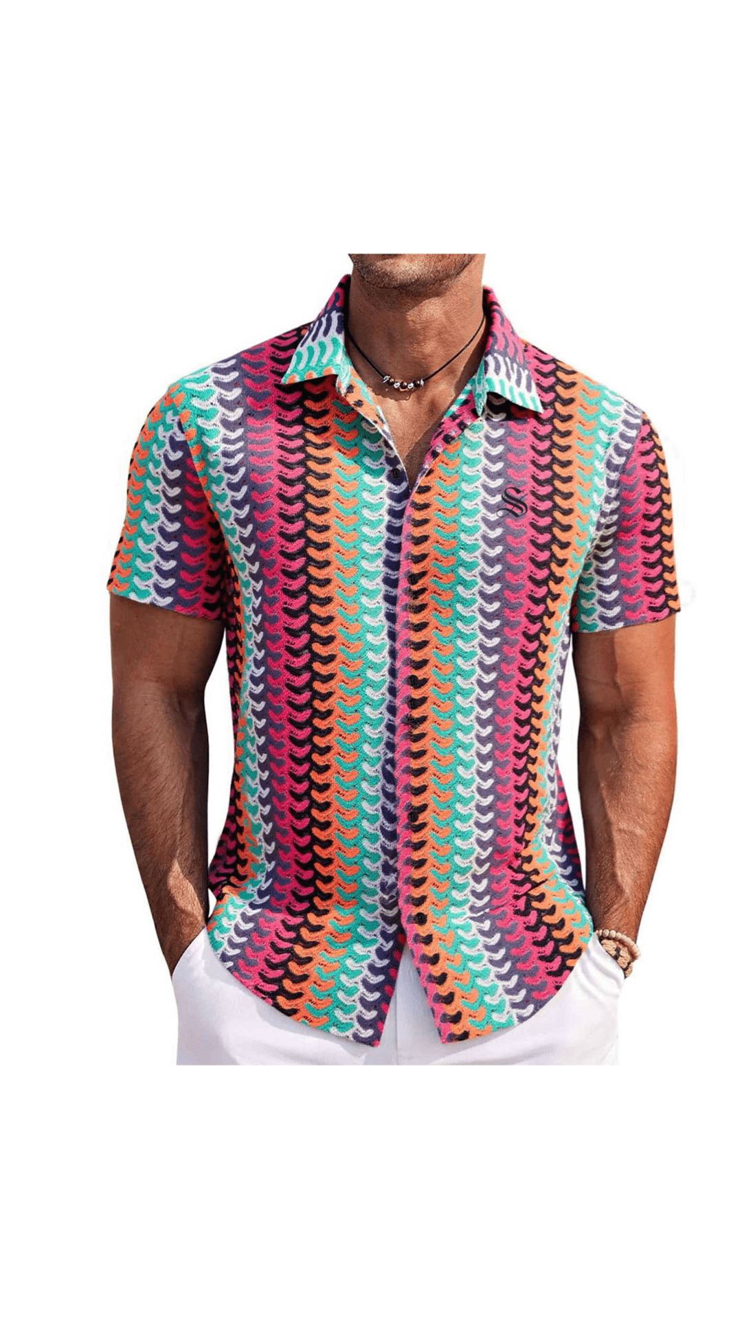 Xuzibo 3 - Short Sleeves Shirt for Men - Sarman Fashion - Wholesale Clothing Fashion Brand for Men from Canada