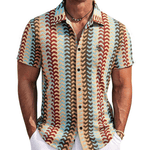 Xuzibo 3 - Short Sleeves Shirt for Men - Sarman Fashion - Wholesale Clothing Fashion Brand for Men from Canada