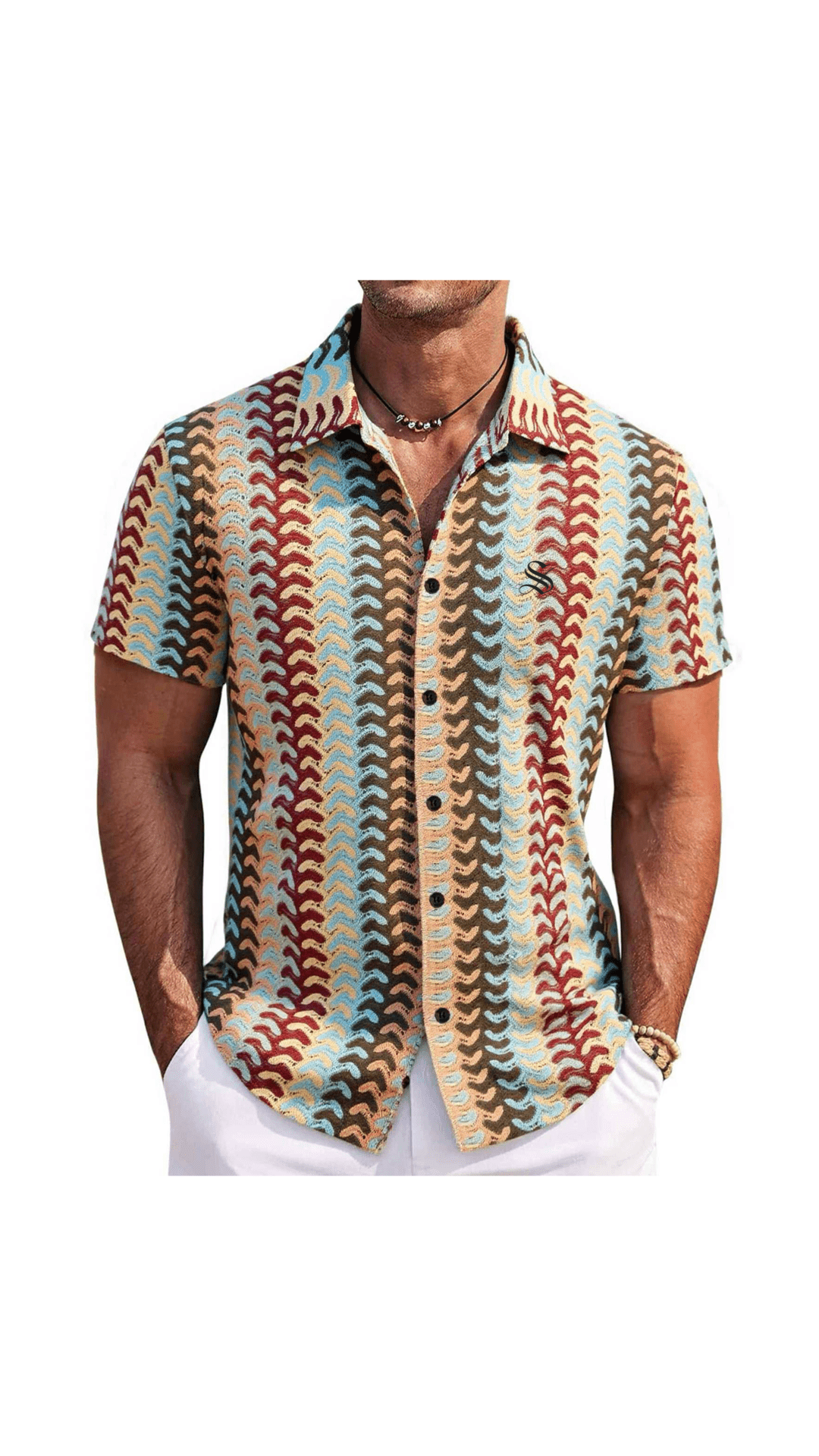 Xuzibo 3 - Short Sleeves Shirt for Men - Sarman Fashion - Wholesale Clothing Fashion Brand for Men from Canada
