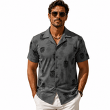 Xuzibo 37 - Short Sleeves Shirt for Men - Sarman Fashion - Wholesale Clothing Fashion Brand for Men from Canada