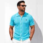 Xuzibo 38 - Short Sleeves Shirt for Men - Sarman Fashion - Wholesale Clothing Fashion Brand for Men from Canada