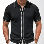 Xuzibo 38 - Short Sleeves Shirt for Men - Sarman Fashion - Wholesale Clothing Fashion Brand for Men from Canada