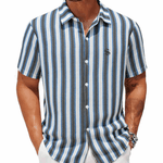 Xuzibo 4 - Short Sleeves Shirt for Men - Sarman Fashion - Wholesale Clothing Fashion Brand for Men from Canada