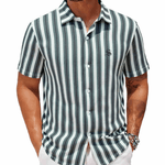 Xuzibo 4 - Short Sleeves Shirt for Men - Sarman Fashion - Wholesale Clothing Fashion Brand for Men from Canada
