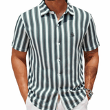 Xuzibo 4 - Short Sleeves Shirt for Men - Sarman Fashion - Wholesale Clothing Fashion Brand for Men from Canada