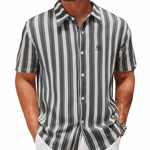 Xuzibo 4 - Short Sleeves Shirt for Men - Sarman Fashion - Wholesale Clothing Fashion Brand for Men from Canada