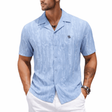 Xuzibo 5 - Short Sleeves Shirt for Men - Sarman Fashion - Wholesale Clothing Fashion Brand for Men from Canada