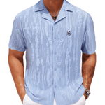 Xuzibo 5 - Short Sleeves Shirt for Men - Sarman Fashion - Wholesale Clothing Fashion Brand for Men from Canada
