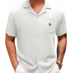 Xuzibo 6 - Short Sleeves Shirt for Men - Sarman Fashion - Wholesale Clothing Fashion Brand for Men from Canada