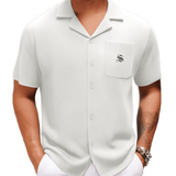 Xuzibo 6 - Short Sleeves Shirt for Men - Sarman Fashion - Wholesale Clothing Fashion Brand for Men from Canada