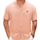 Xuzibo 7 - Short Sleeves Shirt for Men - Sarman Fashion - Wholesale Clothing Fashion Brand for Men from Canada