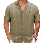 Xuzibo 7 - Short Sleeves Shirt for Men - Sarman Fashion - Wholesale Clothing Fashion Brand for Men from Canada