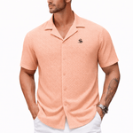 Xuzibo 7 - Short Sleeves Shirt for Men - Sarman Fashion - Wholesale Clothing Fashion Brand for Men from Canada