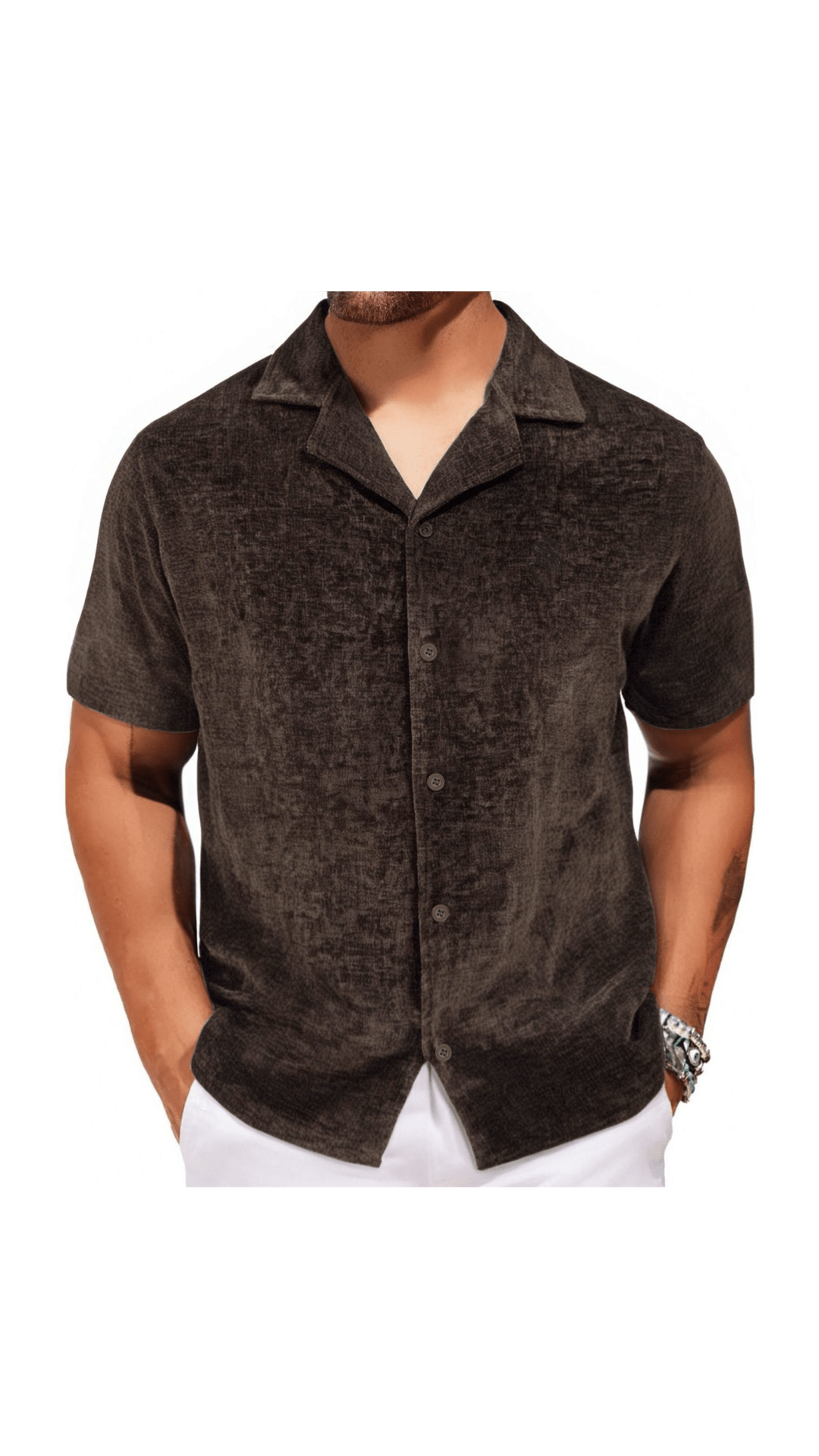 Xuzibo 9 - Short Sleeves Shirt for Men - Sarman Fashion - Wholesale Clothing Fashion Brand for Men from Canada