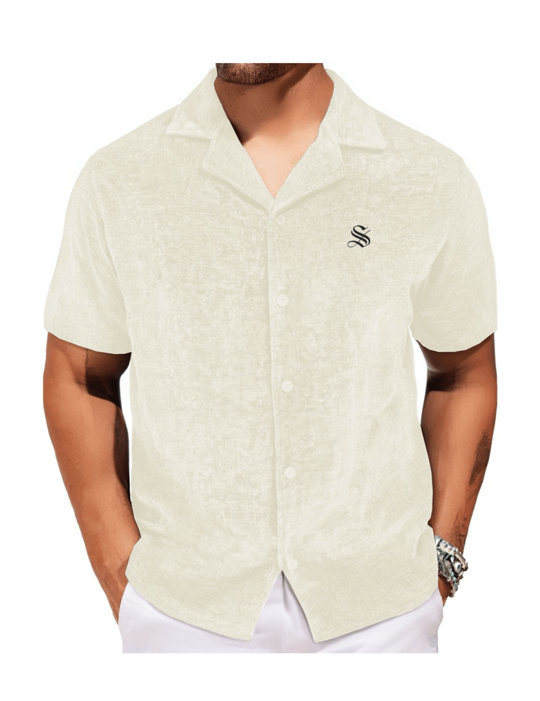 Xuzibo 9 - Short Sleeves Shirt for Men - Sarman Fashion - Wholesale Clothing Fashion Brand for Men from Canada