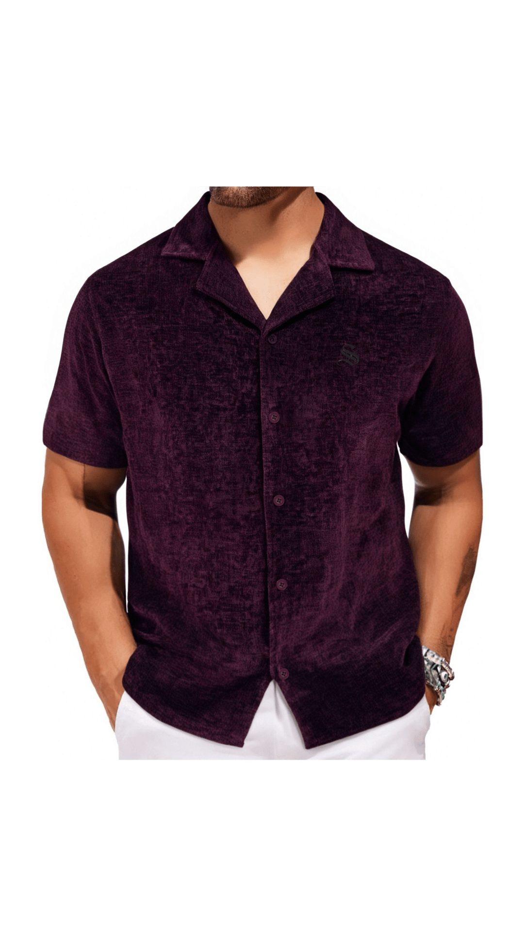 Xuzibo 9 - Short Sleeves Shirt for Men - Sarman Fashion - Wholesale Clothing Fashion Brand for Men from Canada