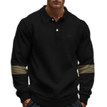 Yneb - Long Sleeves Polo Shirt for Men - Sarman Fashion - Wholesale Clothing Fashion Brand for Men from Canada