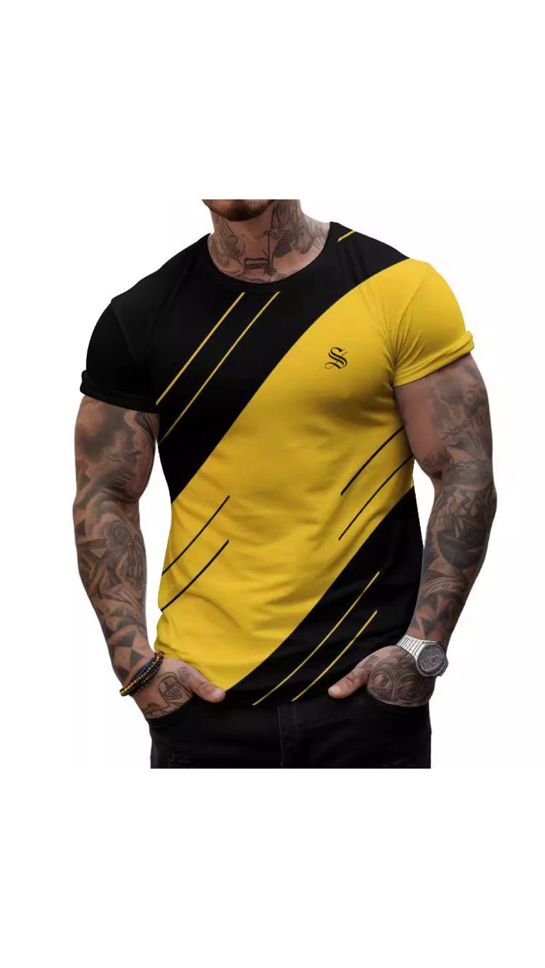 YPokem - T-shirt for Men - Sarman Fashion - Wholesale Clothing Fashion Brand for Men from Canada