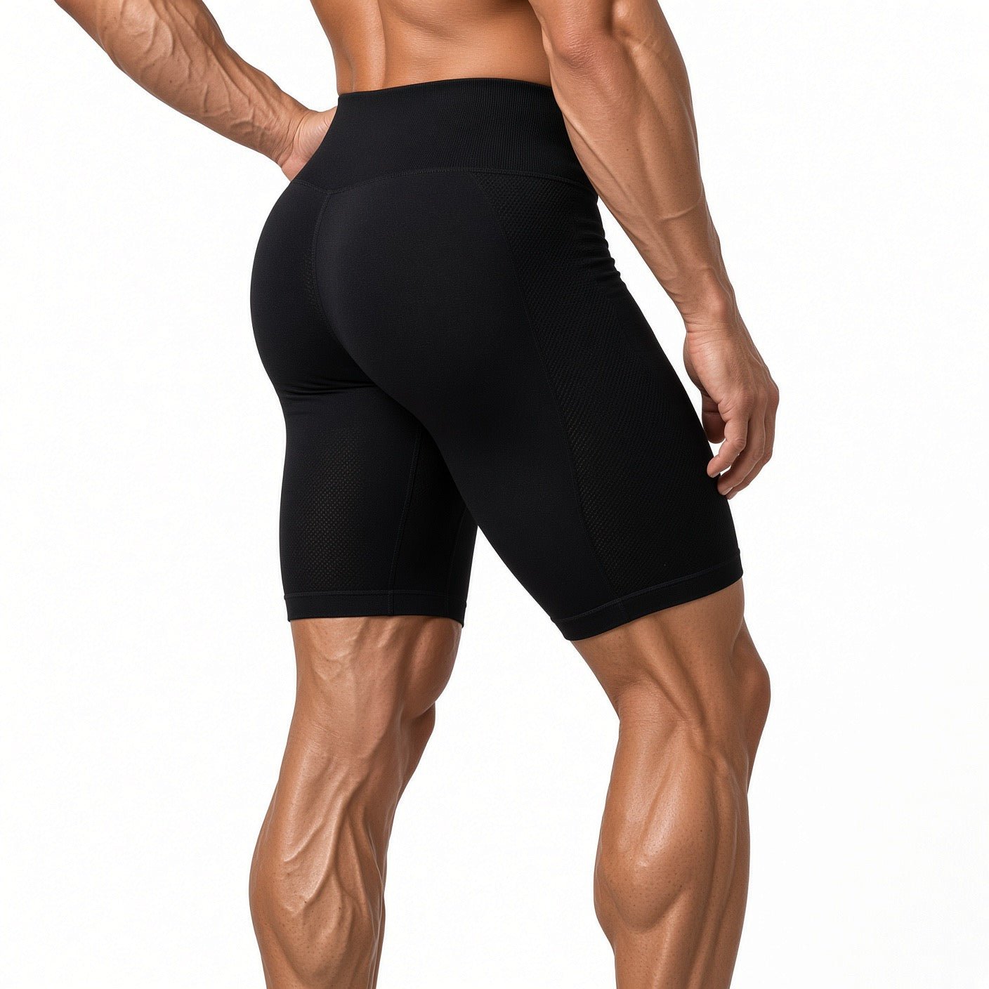 Yumaz 35 - Shorts Leggings for Men - Sarman Fashion - Wholesale Clothing Fashion Brand for Men from Canada