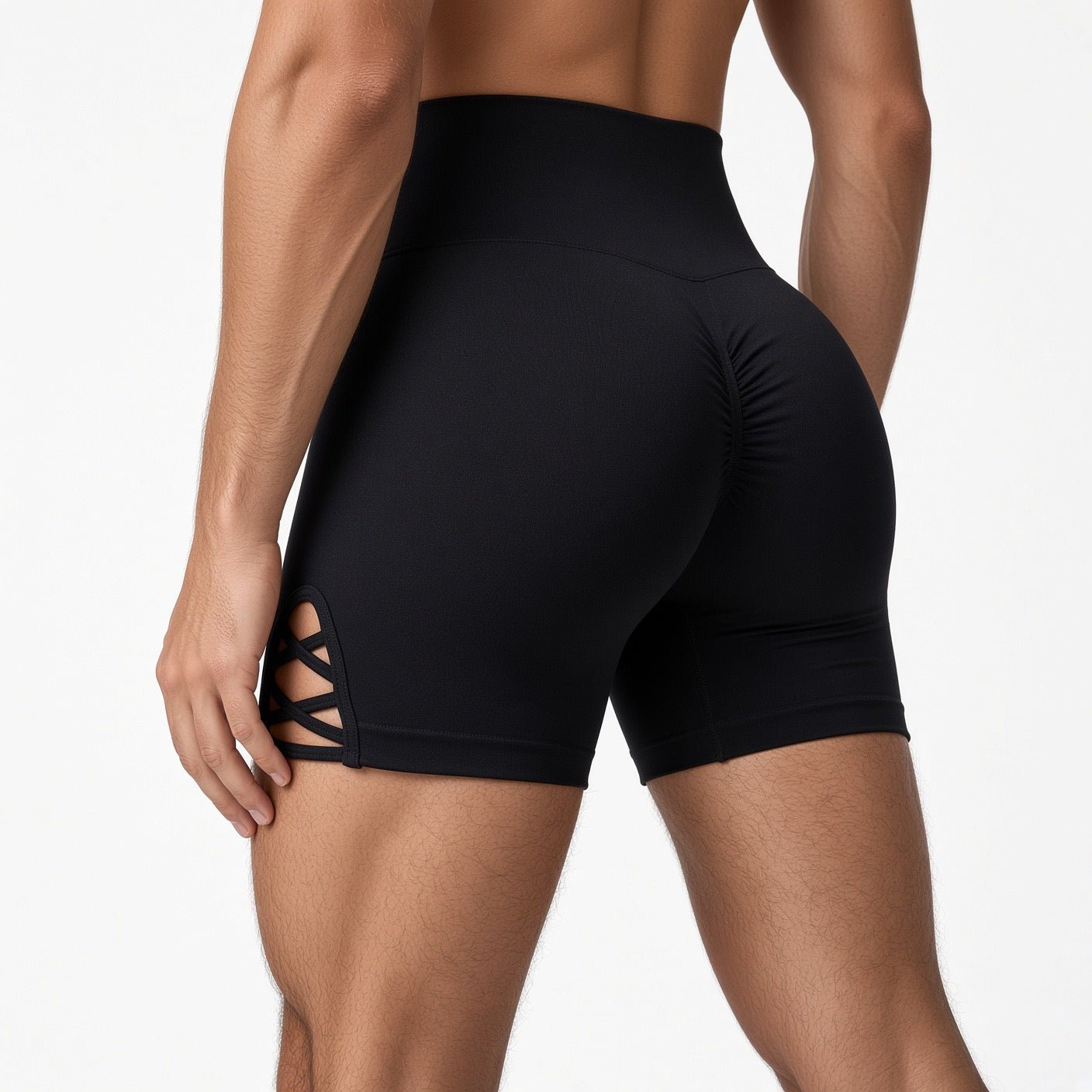 Yumaz 39 - Shorts Leggings for Men - Sarman Fashion - Wholesale Clothing Fashion Brand for Men from Canada