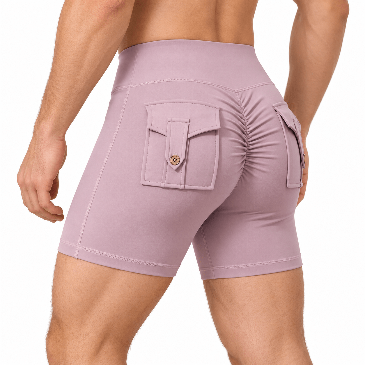 Yumaz 43 - Shorts Leggings for Men - Sarman Fashion - Wholesale Clothing Fashion Brand for Men from Canada