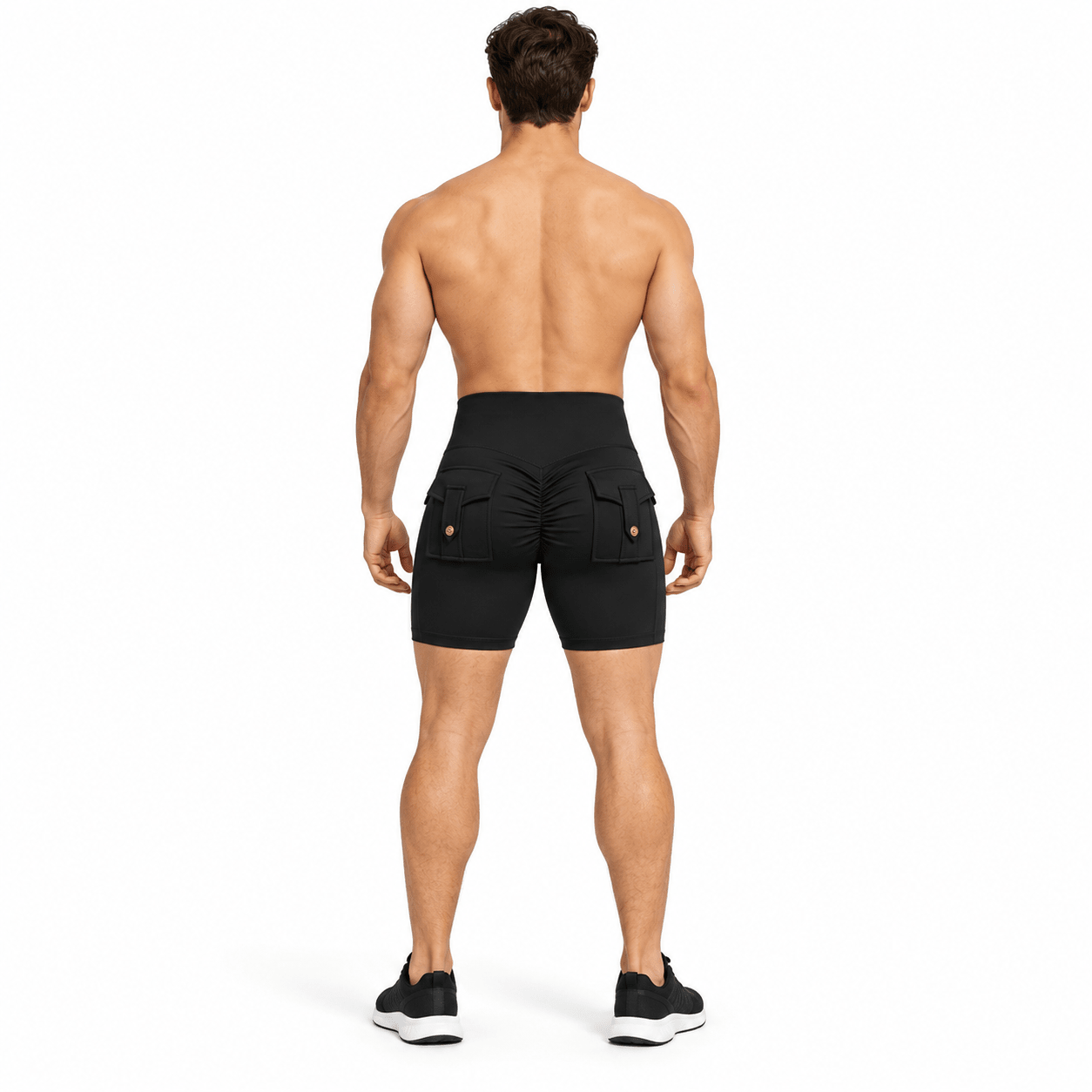 Yumaz 43 - Shorts Leggings for Men - Sarman Fashion - Wholesale Clothing Fashion Brand for Men from Canada