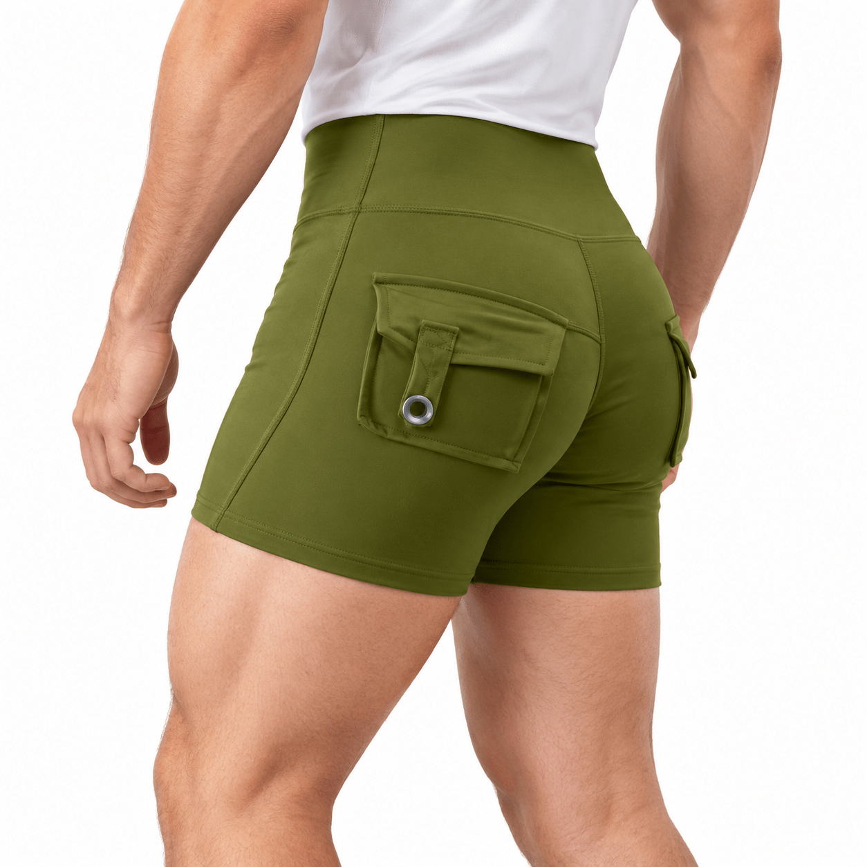 Yumaz 45 - Shorts Leggings for Men - Sarman Fashion - Wholesale Clothing Fashion Brand for Men from Canada
