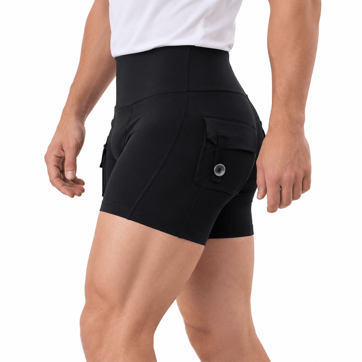 Yumaz 45 - Shorts Leggings for Men - Sarman Fashion - Wholesale Clothing Fashion Brand for Men from Canada
