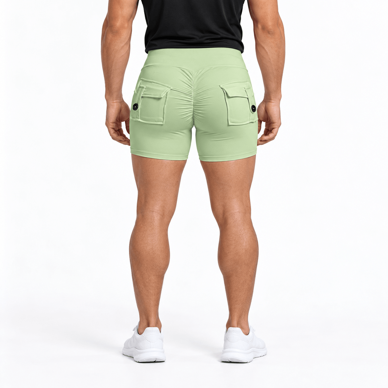 Yumaz 45 - Shorts Leggings for Men - Sarman Fashion - Wholesale Clothing Fashion Brand for Men from Canada