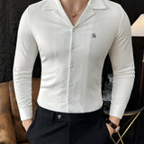 YYTYI - Long Sleeves Shirt for Men - Sarman Fashion - Wholesale Clothing Fashion Brand for Men from Canada