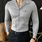 YYTYI - Long Sleeves Shirt for Men - Sarman Fashion - Wholesale Clothing Fashion Brand for Men from Canada