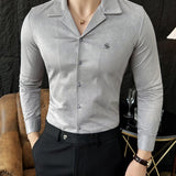 YYTYI - Long Sleeves Shirt for Men - Sarman Fashion - Wholesale Clothing Fashion Brand for Men from Canada