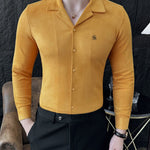 YYTYI - Long Sleeves Shirt for Men - Sarman Fashion - Wholesale Clothing Fashion Brand for Men from Canada