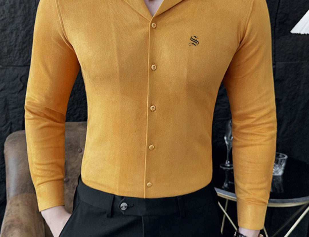YYTYI - Long Sleeves Shirt for Men - Sarman Fashion - Wholesale Clothing Fashion Brand for Men from Canada