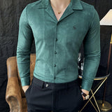 YYTYI - Long Sleeves Shirt for Men - Sarman Fashion - Wholesale Clothing Fashion Brand for Men from Canada