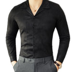 YYTYI - Long Sleeves Shirt for Men - Sarman Fashion - Wholesale Clothing Fashion Brand for Men from Canada