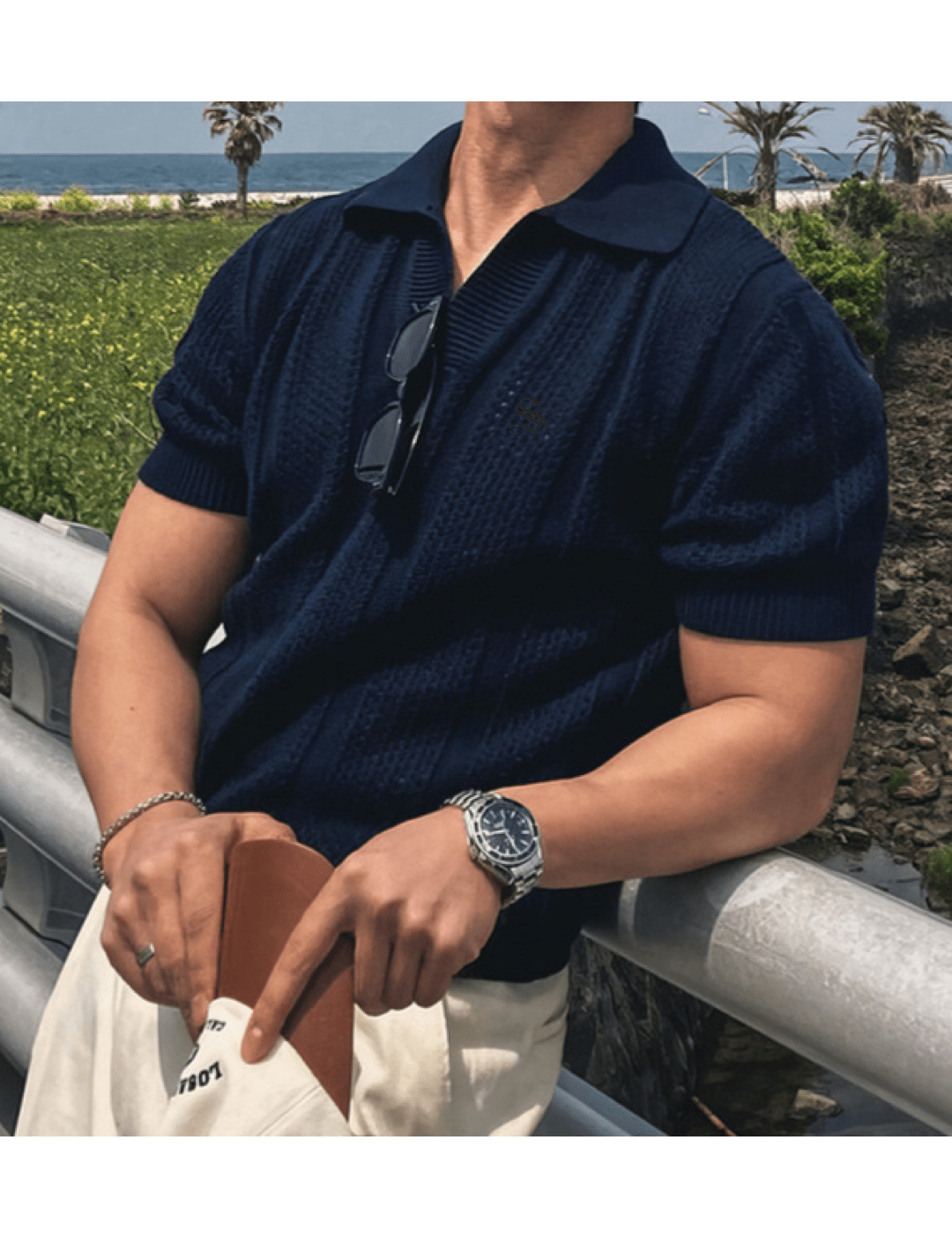 Zamal - Polo Shirt for Men - Sarman Fashion - Wholesale Clothing Fashion Brand for Men from Canada